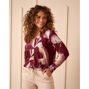 FOS T-shirt 7613 Didi Lelie Beaujolais
